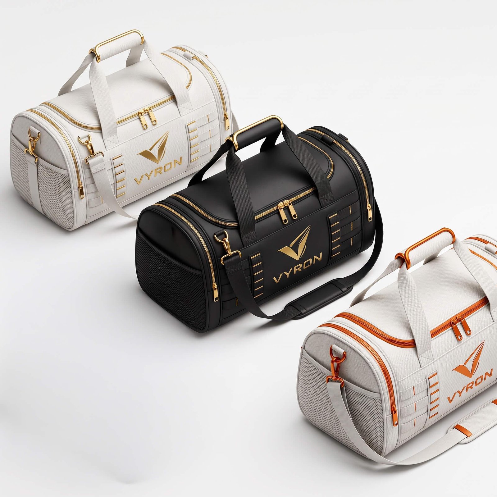 VYRON ECHELON ONYX ECOSYSTEM Unser umfassendes Taschenportfolio, das die Haltung Ihres Teams vom Spielfeld auf die Reiserouten überträgt, erfüllt alle Anforderungen für Auswärtsspiele und das Training mit absoluter Präzision. Von Rollkoffern über ergonomische Rucksäcke, geräumige Trainingstaschen, praktische Sportbeutel (Gym Sacks) bis hin zu vielseitigen Tragetaschen vereint dieses breite Sortiment Schweizer Designcodes mit Langlebigkeit und Funktionalität. Fügen Sie diese als Set erhältliche Premium-Transportgruppe, die vollständig mit Ihren Vereinsfarben und Ihrem Logo personalisiert werden kann, Ihrer Angebotsliste hinzu und machen Sie Ihre professionelle Vereinsidentität auf jeder Reise spürbar.