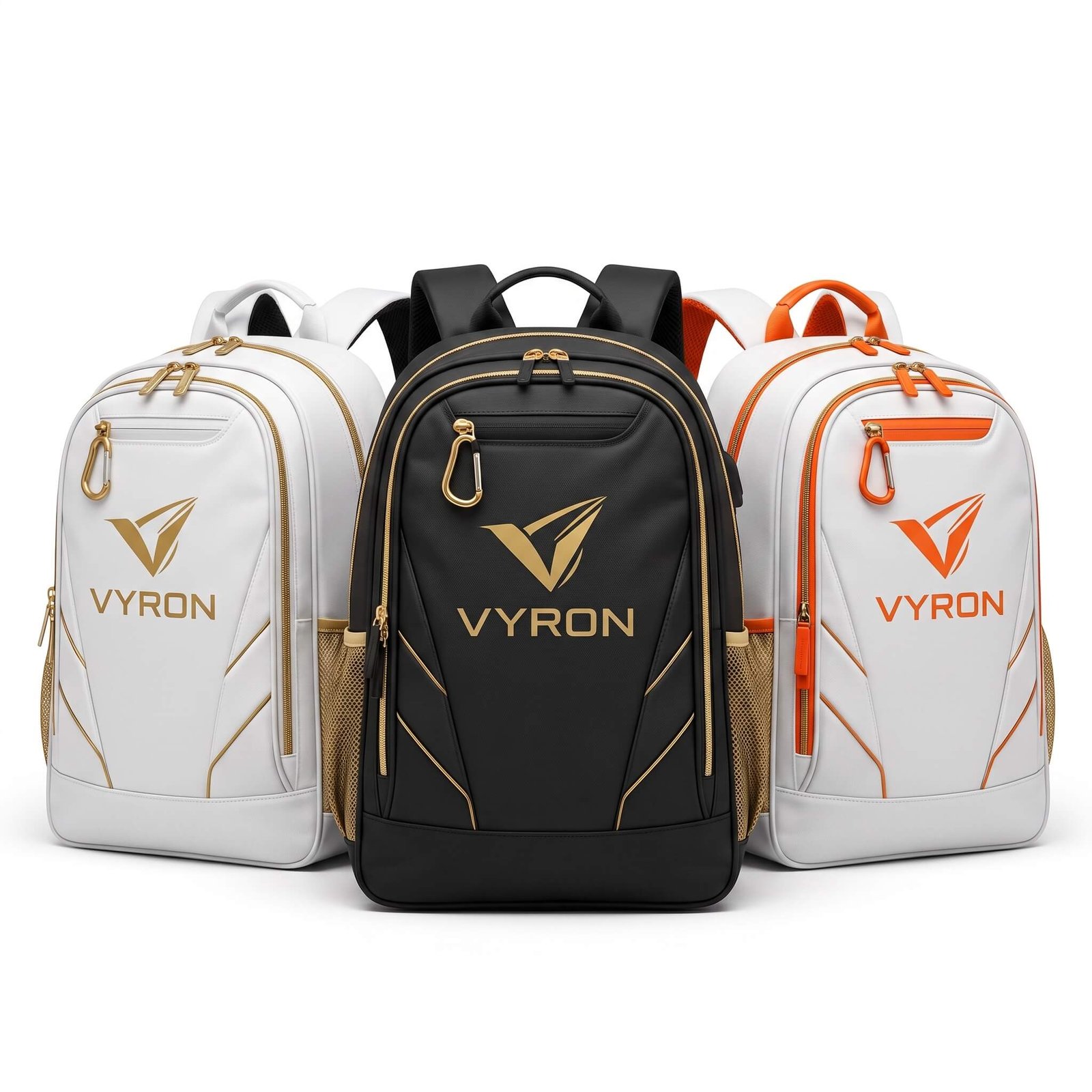 VYRON ECHELON ONYX ECOSYSTEM Unser umfassendes Taschenportfolio, das die Haltung Ihres Teams vom Spielfeld auf die Reiserouten überträgt, erfüllt alle Anforderungen für Auswärtsspiele und das Training mit absoluter Präzision. Von Rollkoffern über ergonomische Rucksäcke, geräumige Trainingstaschen, praktische Sportbeutel (Gym Sacks) bis hin zu vielseitigen Tragetaschen vereint dieses breite Sortiment Schweizer Designcodes mit Langlebigkeit und Funktionalität. Fügen Sie diese als Set erhältliche Premium-Transportgruppe, die vollständig mit Ihren Vereinsfarben und Ihrem Logo personalisiert werden kann, Ihrer Angebotsliste hinzu und machen Sie Ihre professionelle Vereinsidentität auf jeder Reise spürbar.
