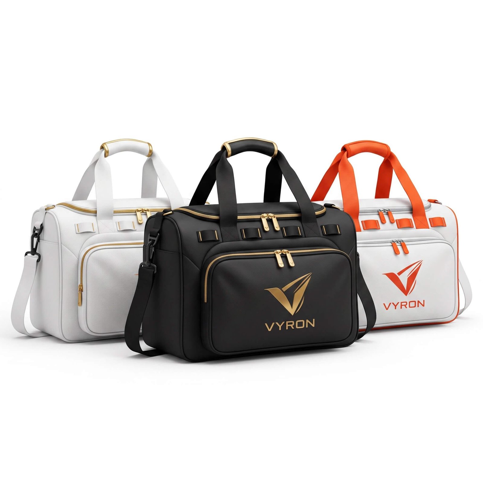 VYRON ECHELON ONYX ECOSYSTEM Unser umfassendes Taschenportfolio, das die Haltung Ihres Teams vom Spielfeld auf die Reiserouten überträgt, erfüllt alle Anforderungen für Auswärtsspiele und das Training mit absoluter Präzision. Von Rollkoffern über ergonomische Rucksäcke, geräumige Trainingstaschen, praktische Sportbeutel (Gym Sacks) bis hin zu vielseitigen Tragetaschen vereint dieses breite Sortiment Schweizer Designcodes mit Langlebigkeit und Funktionalität. Fügen Sie diese als Set erhältliche Premium-Transportgruppe, die vollständig mit Ihren Vereinsfarben und Ihrem Logo personalisiert werden kann, Ihrer Angebotsliste hinzu und machen Sie Ihre professionelle Vereinsidentität auf jeder Reise spürbar.