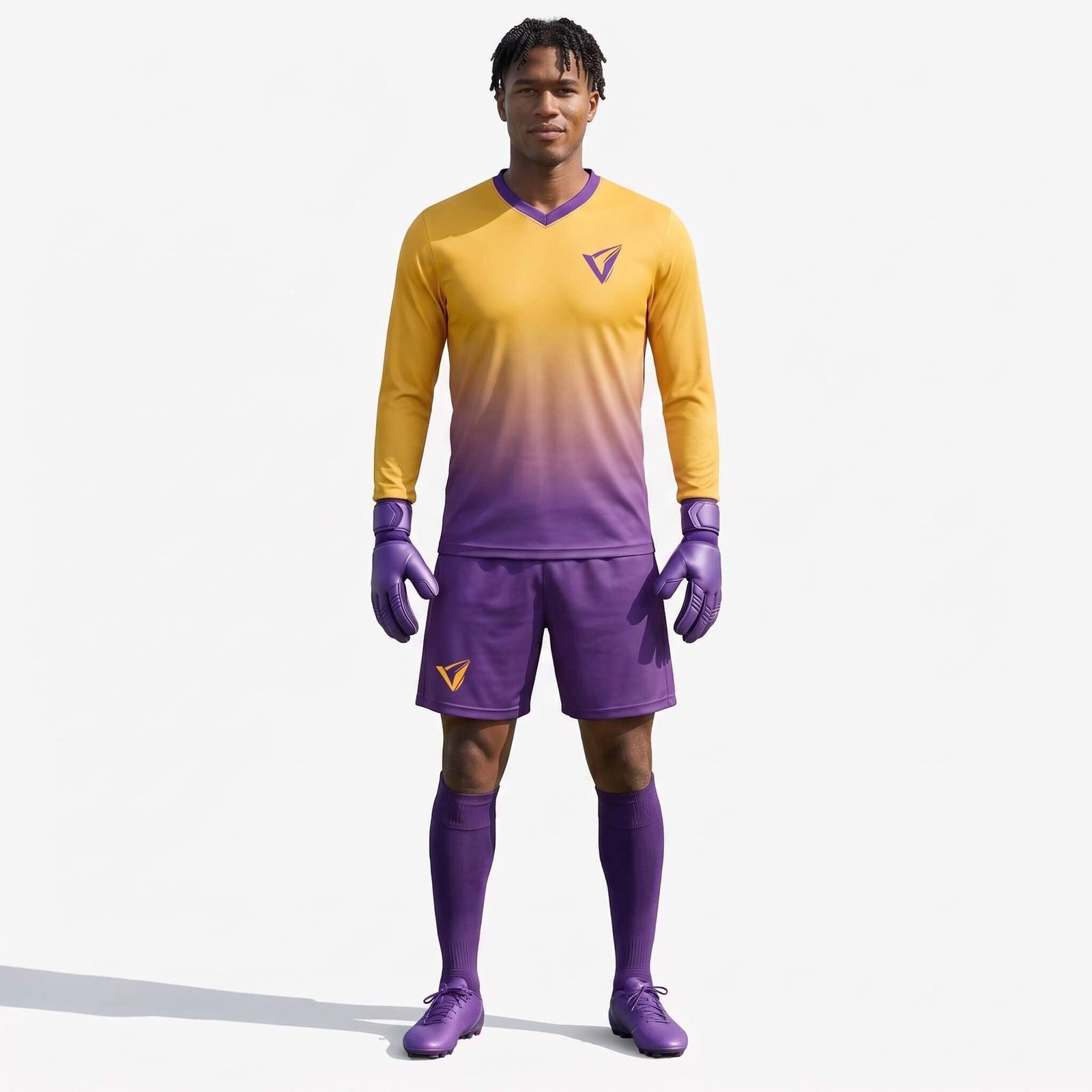 Zenith Goalkeeper Serie Unser nach Schweizer Ingenieurskunst entwickeltes Textilportfolio trägt die Vision Ihres Vereins in jeden Bereich des Spielfelds. Mit einer Größenauswahl von S bis 2XL und Optionen für Standard-, Technik- oder Jacquard-Stoffe bauen wir eine vollständige, maßgeschneiderte Identität für Ihr Team auf.
