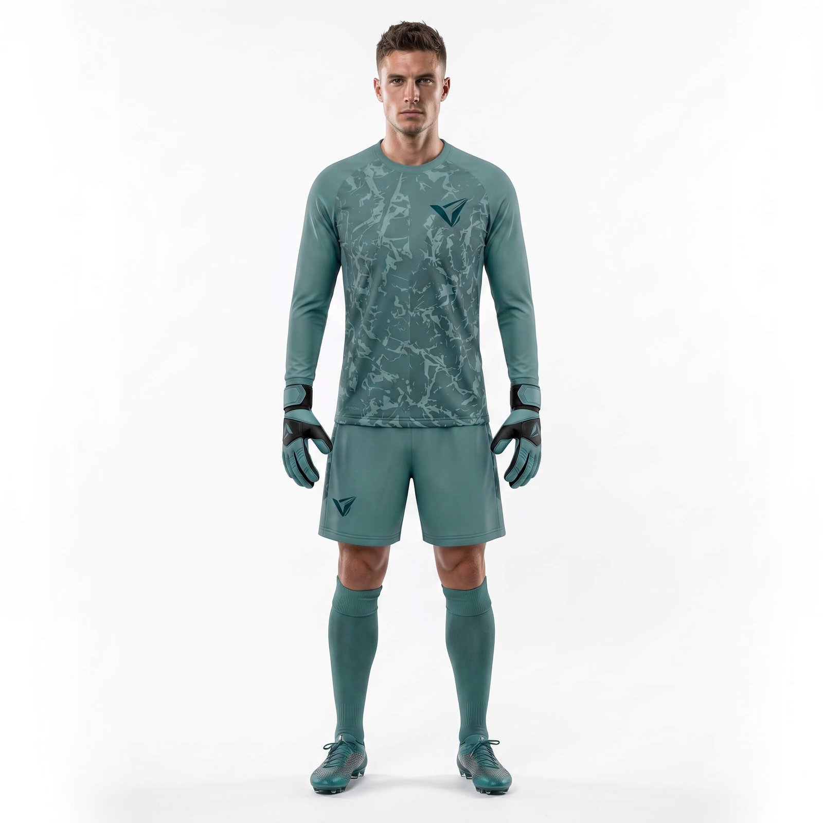 Terra Goalkeeper Serie Unser nach Schweizer Ingenieurskunst entwickeltes Textilportfolio trägt die Vision Ihres Vereins in jeden Bereich des Spielfelds. Mit einer Größenauswahl von S bis 2XL und Optionen für Standard-, Technik- oder Jacquard-Stoffe bauen wir eine vollständige, maßgeschneiderte Identität für Ihr Team auf.