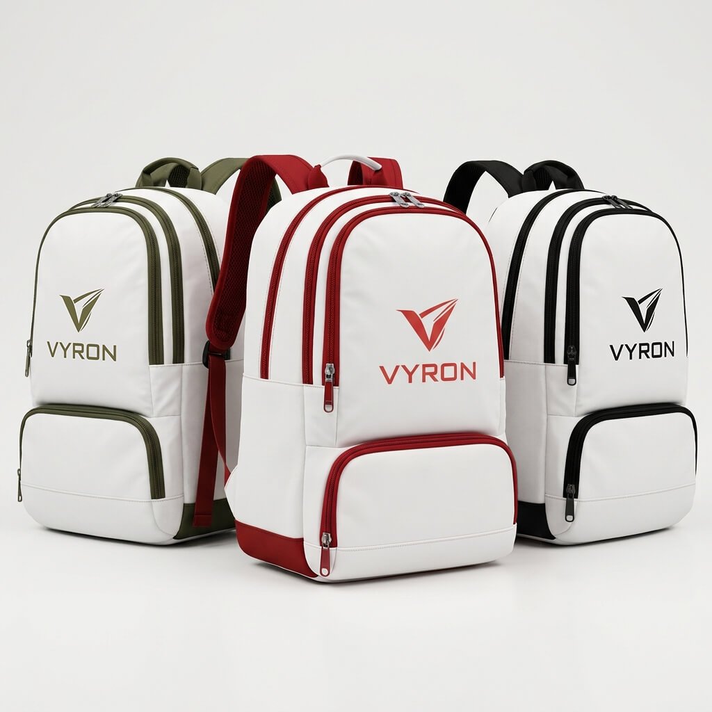 VYRON ECHELON AERO ECOSYSTEM  Unser umfassendes Taschenportfolio, das die Haltung Ihres Teams vom Spielfeld auf die Reiserouten überträgt, erfüllt alle Anforderungen für Auswärtsspiele und das Training mit absoluter Präzision. Von Rollkoffern über ergonomische Rucksäcke, geräumige Trainingstaschen, praktische Sportbeutel (Gym Sacks) bis hin zu vielseitigen Tragetaschen vereint dieses breite Sortiment Schweizer Designcodes mit Langlebigkeit und Funktionalität. Fügen Sie diese als Set erhältliche Premium-Transportgruppe, die vollständig mit Ihren Vereinsfarben und Ihrem Logo personalisiert werden kann, Ihrer Angebotsliste hinzu und machen Sie Ihre professionelle Vereinsidentität auf jeder Reise spürbar.