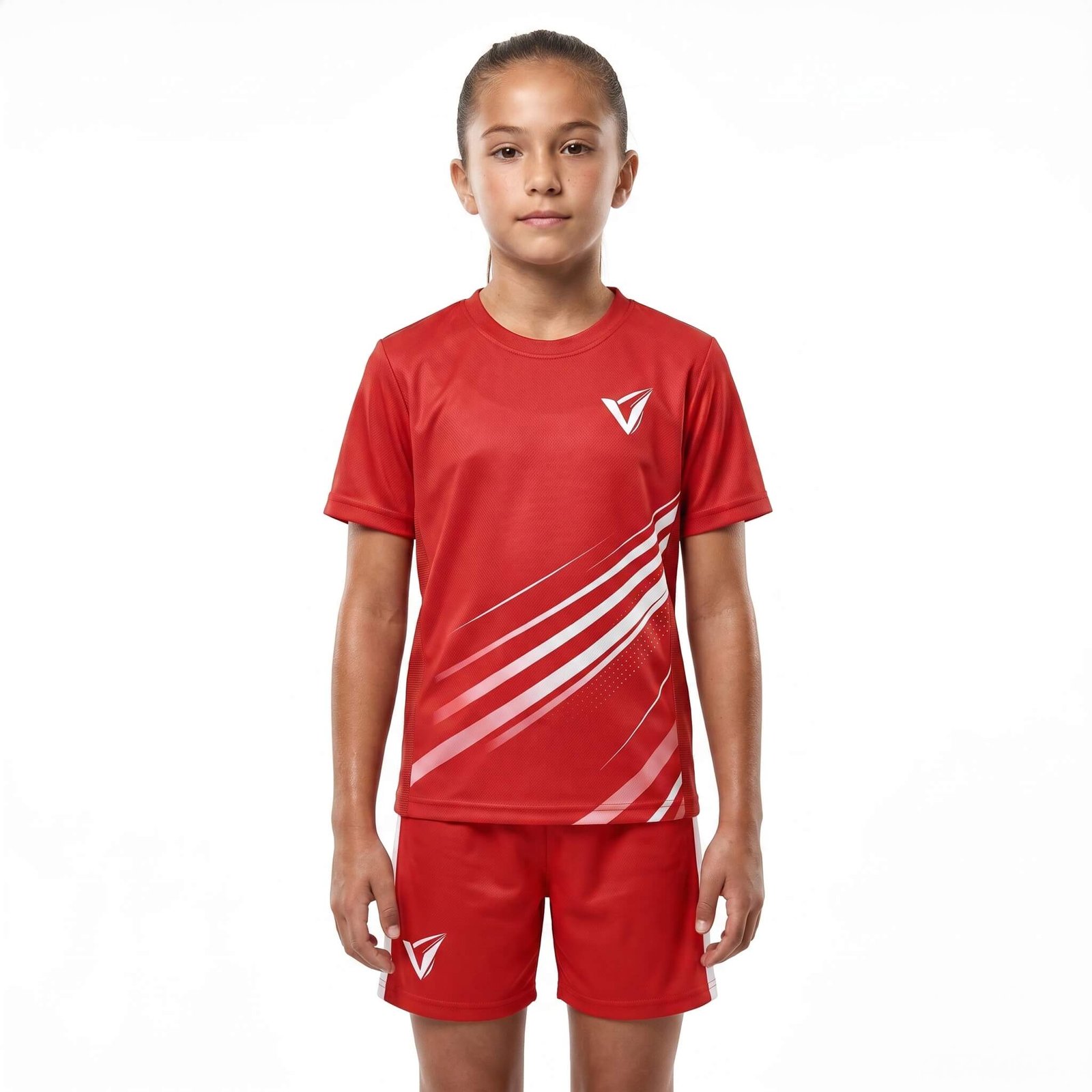 Vyron Aero Serie Unser nach Schweizer Ingenieurskunst entwickeltes Textilportfolio trägt die Vision Ihres Vereins in jeden Bereich des Spielfelds. Mit einer Größenauswahl von S bis 2XL und Optionen für Standard-, Technik- oder Jacquard-Stoffe bauen wir eine vollständige, maßgeschneiderte Identität für Ihr Team auf.