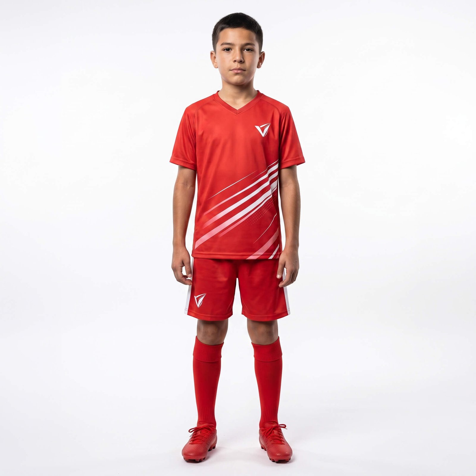 Vyron Aero Serie Unser nach Schweizer Ingenieurskunst entwickeltes Textilportfolio trägt die Vision Ihres Vereins in jeden Bereich des Spielfelds. Mit einer Größenauswahl von S bis 2XL und Optionen für Standard-, Technik- oder Jacquard-Stoffe bauen wir eine vollständige, maßgeschneiderte Identität für Ihr Team auf.