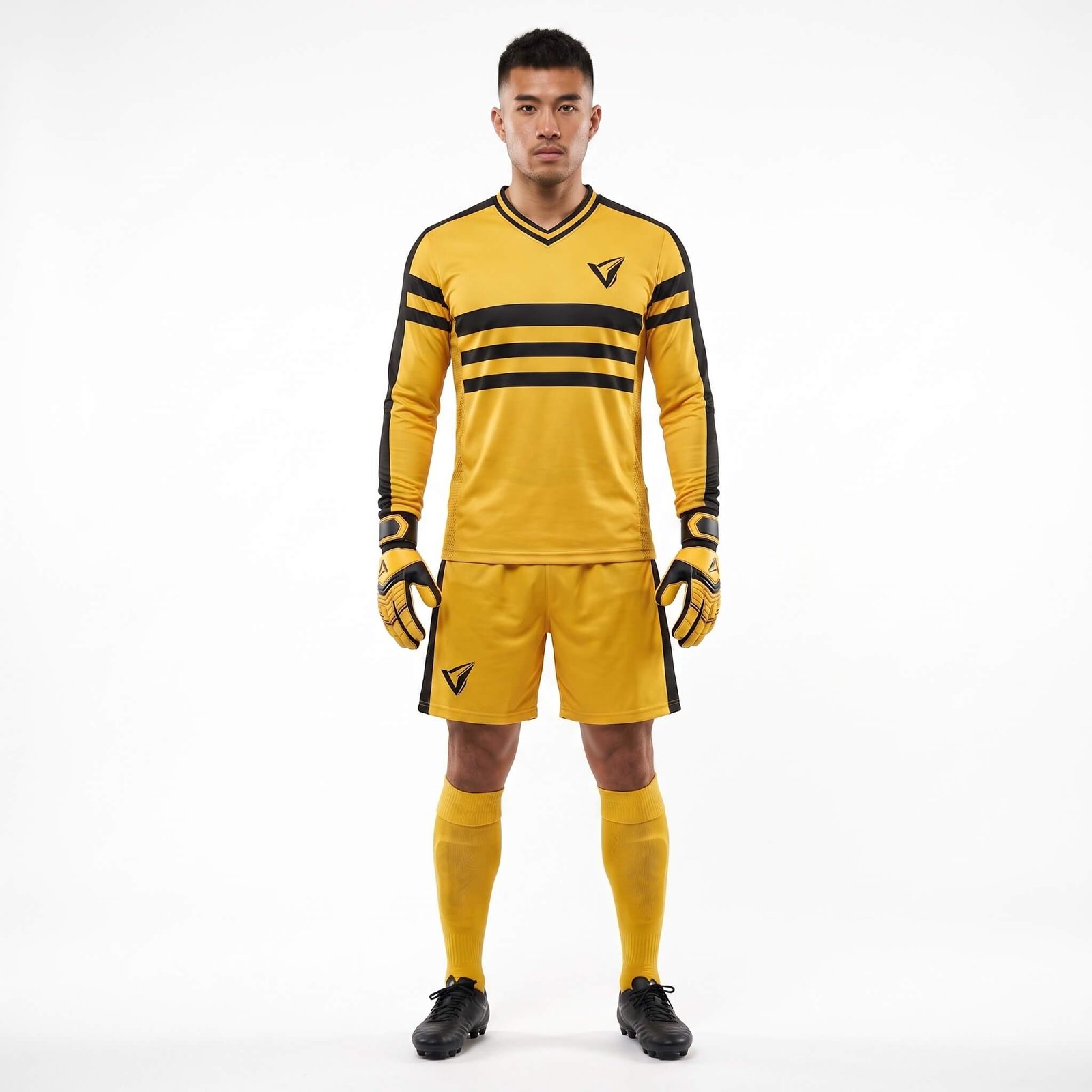 Horizon Goalkeeper Serie Unser nach Schweizer Ingenieurskunst entwickeltes Textilportfolio trägt die Vision Ihres Vereins in jeden Bereich des Spielfelds. Mit einer Größenauswahl von S bis 2XL und Optionen für Standard-, Technik- oder Jacquard-Stoffe bauen wir eine vollständige, maßgeschneiderte Identität für Ihr Team auf.