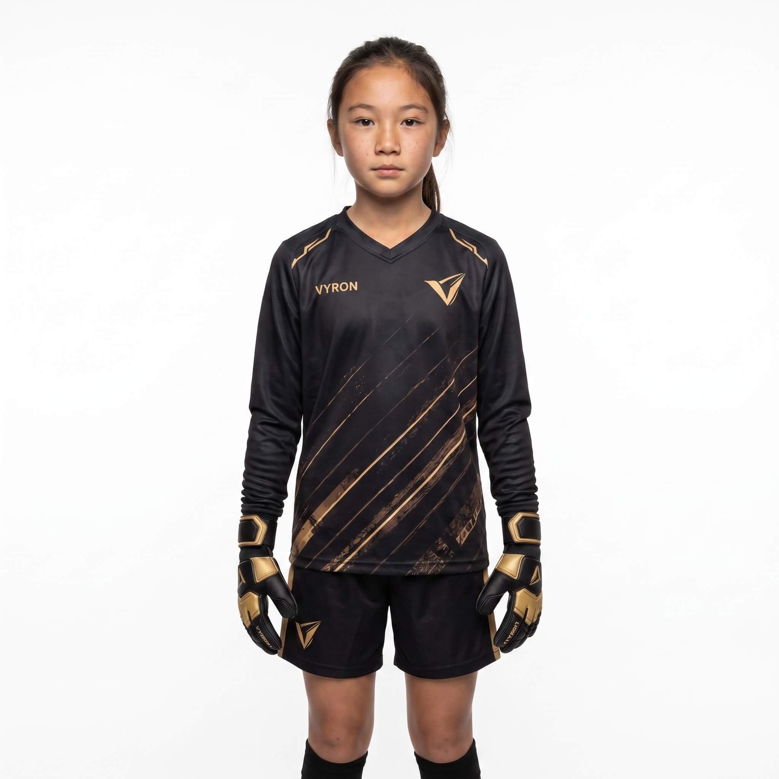Onyx Goalkeeper Serie Unser nach Schweizer Ingenieurskunst entwickeltes Textilportfolio trägt die Vision Ihres Vereins in jeden Bereich des Spielfelds. Mit einer Größenauswahl von S bis 2XL und Optionen für Standard-, Technik- oder Jacquard-Stoffe bauen wir eine vollständige, maßgeschneiderte Identität für Ihr Team auf.