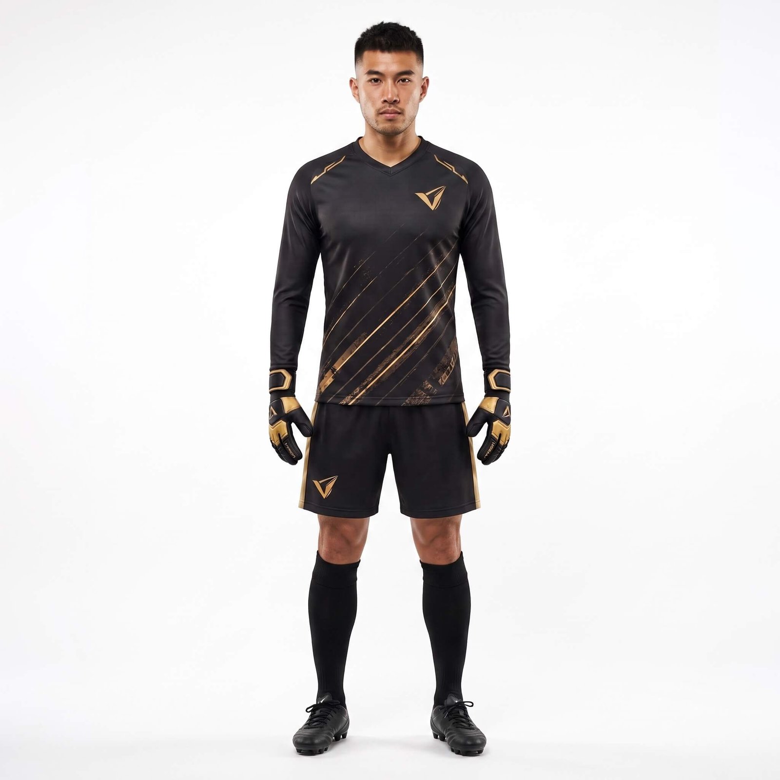 Onyx Goalkeeper Serie Unser nach Schweizer Ingenieurskunst entwickeltes Textilportfolio trägt die Vision Ihres Vereins in jeden Bereich des Spielfelds. Mit einer Größenauswahl von S bis 2XL und Optionen für Standard-, Technik- oder Jacquard-Stoffe bauen wir eine vollständige, maßgeschneiderte Identität für Ihr Team auf.