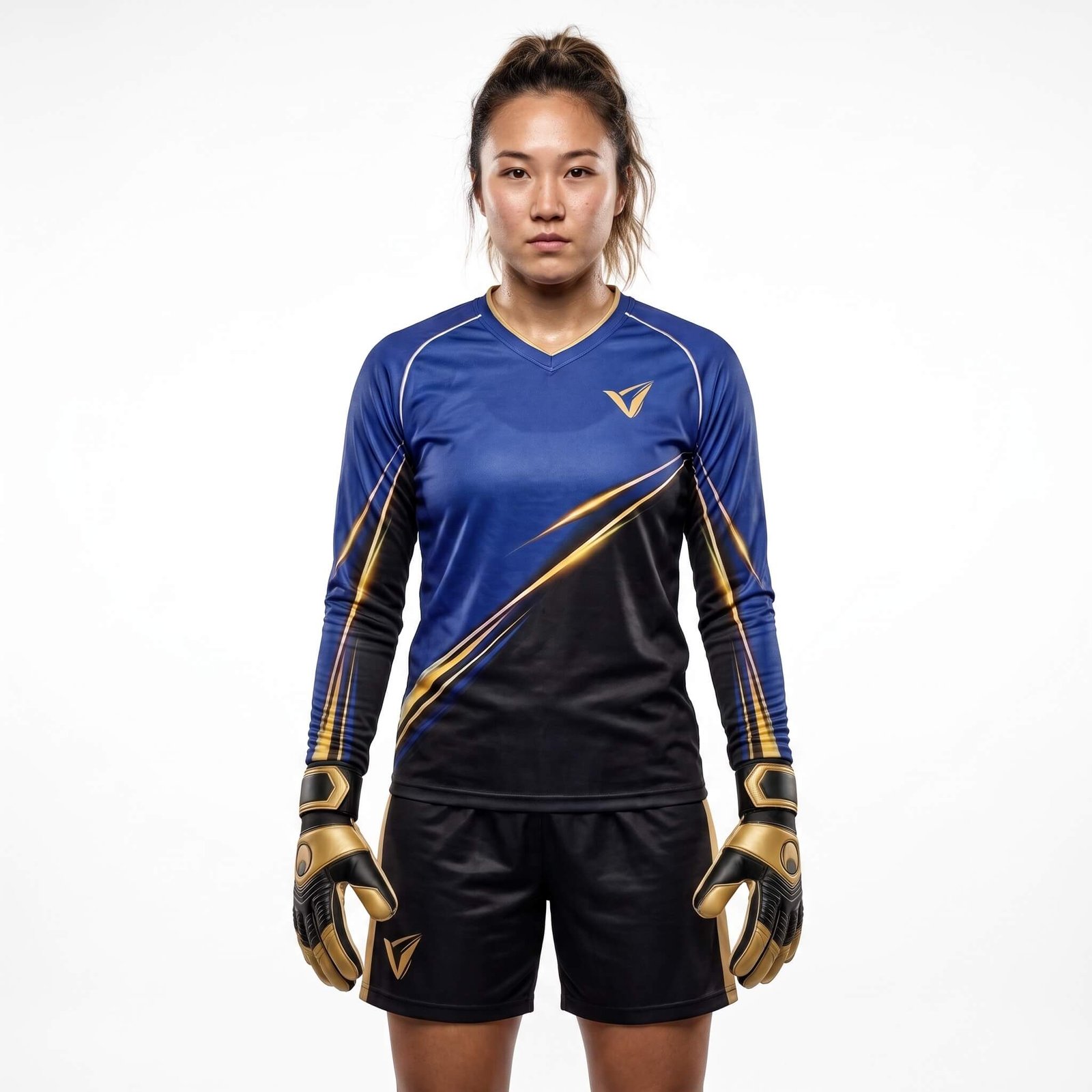 Quantum Goalkeeper Serie Unser nach Schweizer Ingenieurskunst entwickeltes Textilportfolio trägt die Vision Ihres Vereins in jeden Bereich des Spielfelds. Mit einer Größenauswahl von S bis 2XL und Optionen für Standard-, Technik- oder Jacquard-Stoffe bauen wir eine vollständige, maßgeschneiderte Identität für Ihr Team auf.