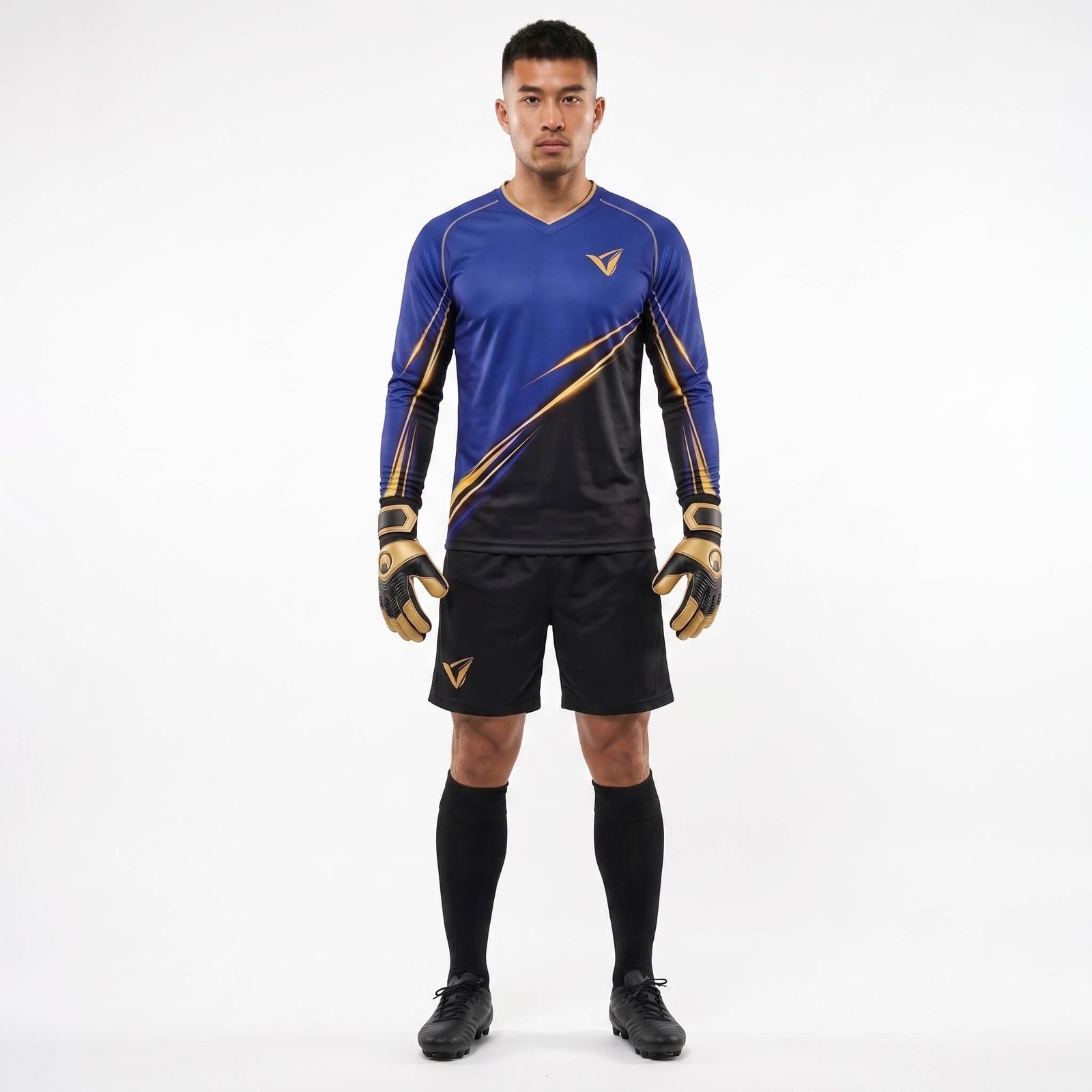 Quantum Goalkeeper Serie Unser nach Schweizer Ingenieurskunst entwickeltes Textilportfolio trägt die Vision Ihres Vereins in jeden Bereich des Spielfelds. Mit einer Größenauswahl von S bis 2XL und Optionen für Standard-, Technik- oder Jacquard-Stoffe bauen wir eine vollständige, maßgeschneiderte Identität für Ihr Team auf.