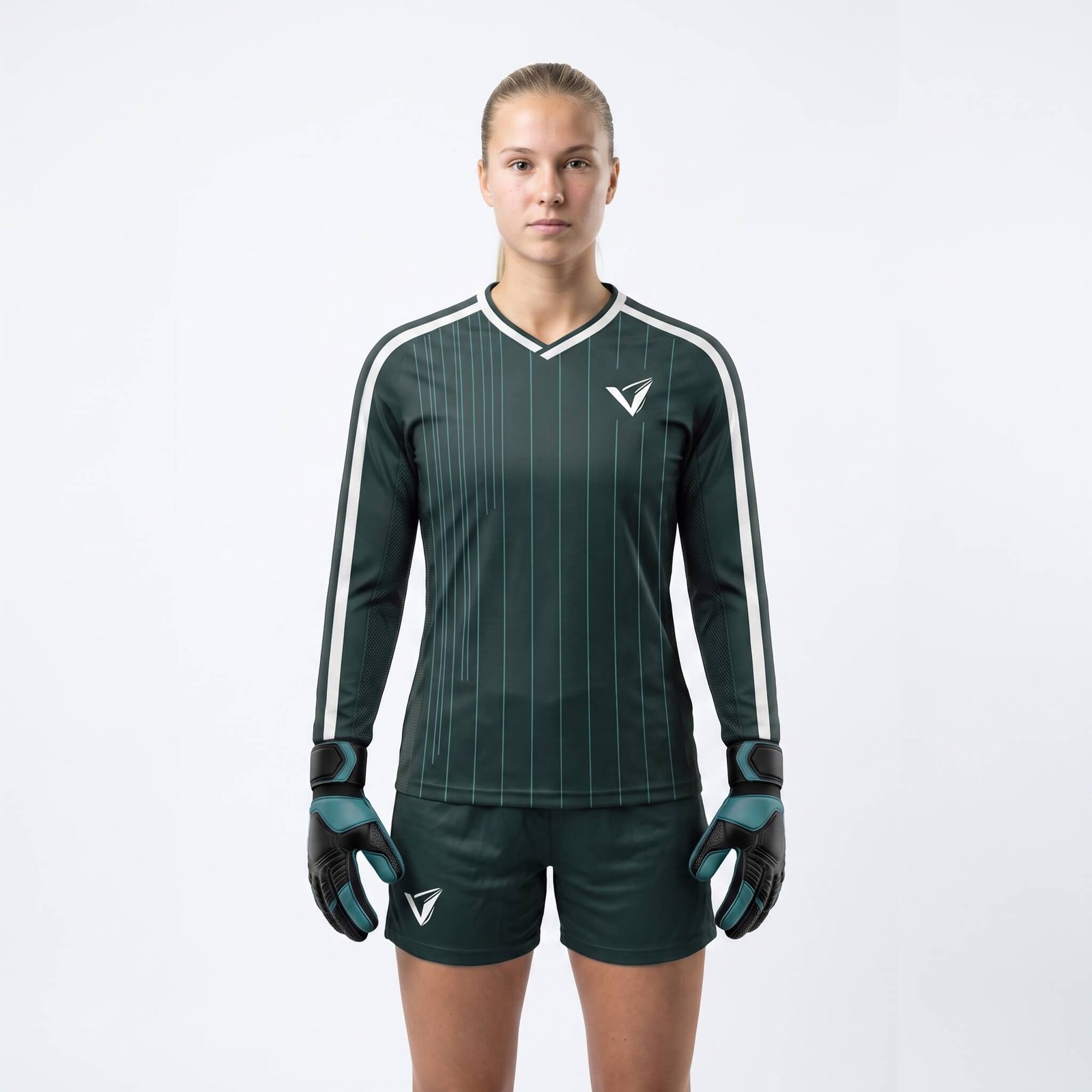 Matrix Goalkeeper Serie Unser nach Schweizer Ingenieurskunst entwickeltes Textilportfolio trägt die Vision Ihres Vereins in jeden Bereich des Spielfelds. Mit einer Größenauswahl von S bis 2XL und Optionen für Standard-, Technik- oder Jacquard-Stoffe bauen wir eine vollständige, maßgeschneiderte Identität für Ihr Team auf.